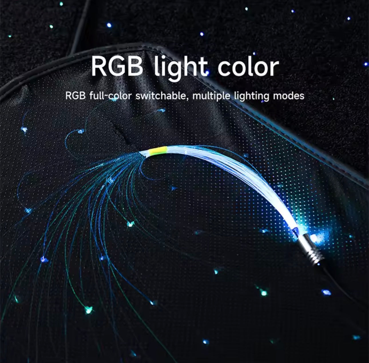 RGB STARLIGHT FOOT FLOOR MAT