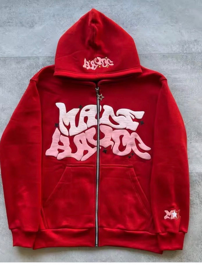 AMERICAN RETRO PRINTED HOODIE