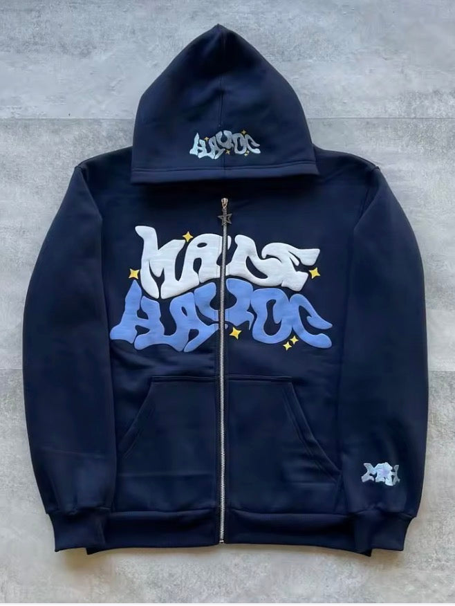 AMERICAN RETRO PRINTED HOODIE