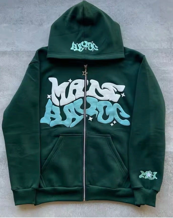 AMERICAN RETRO PRINTED HOODIE