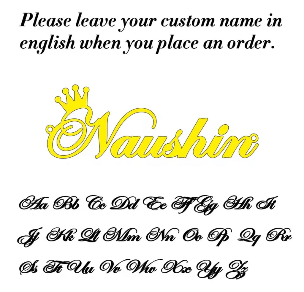 Custom Name Necklace for Women Personalised Cursive Letter Pendant Stainless Steel Jewelry Men Chain Choker Collar Personalizado