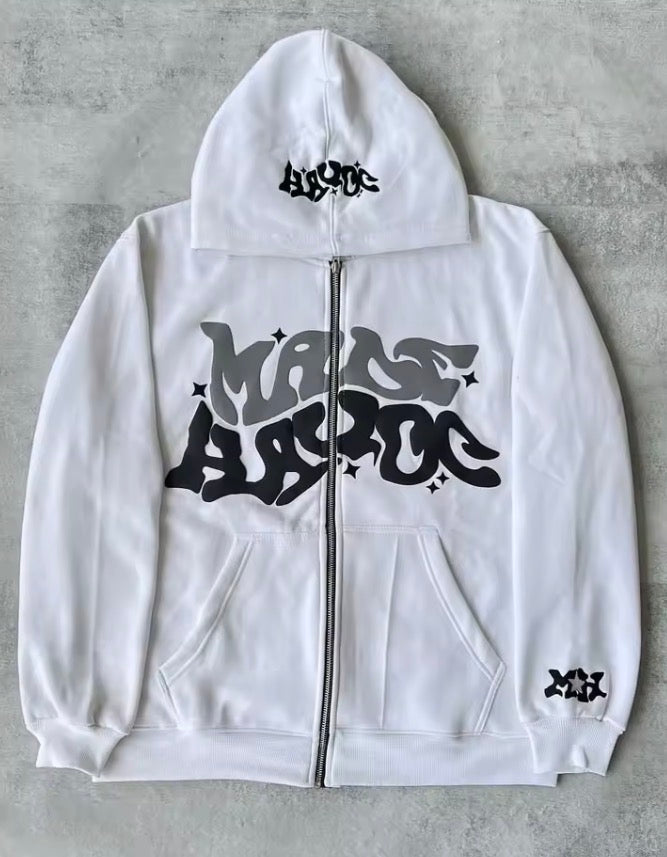 AMERICAN RETRO PRINTED HOODIE