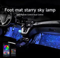 RGB STARLIGHT FOOT FLOOR MAT
