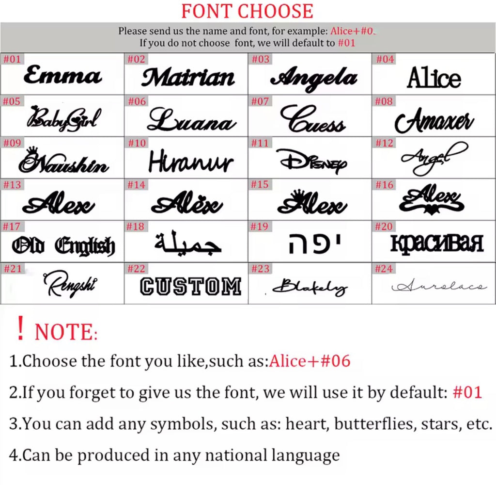 Custom Name Necklace for Women Personalised Cursive Letter Pendant Stainless Steel Jewelry Men Chain Choker Collar Personalizado