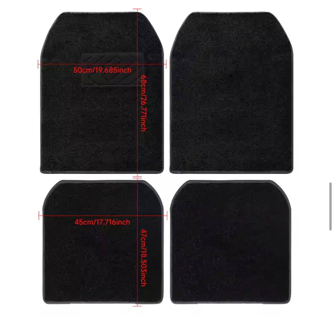 RGB STARLIGHT FOOT FLOOR MAT