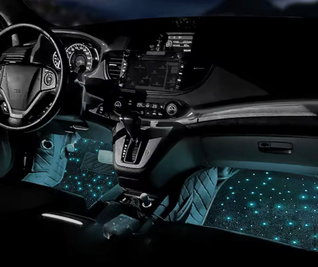 RGB STARLIGHT FOOT FLOOR MAT