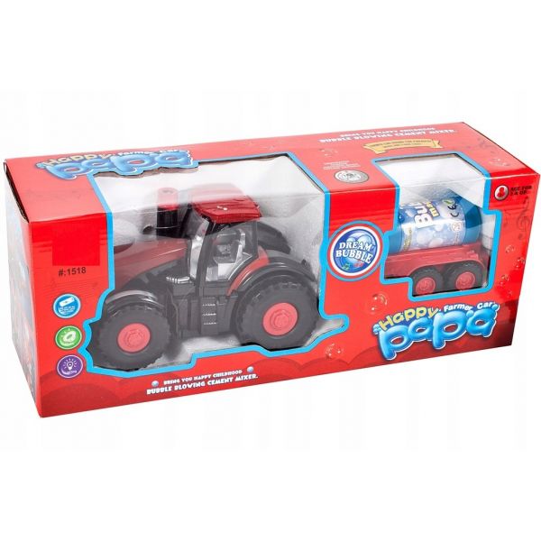 1518 BATTERY OPERATED BUBBLE TRACTOR